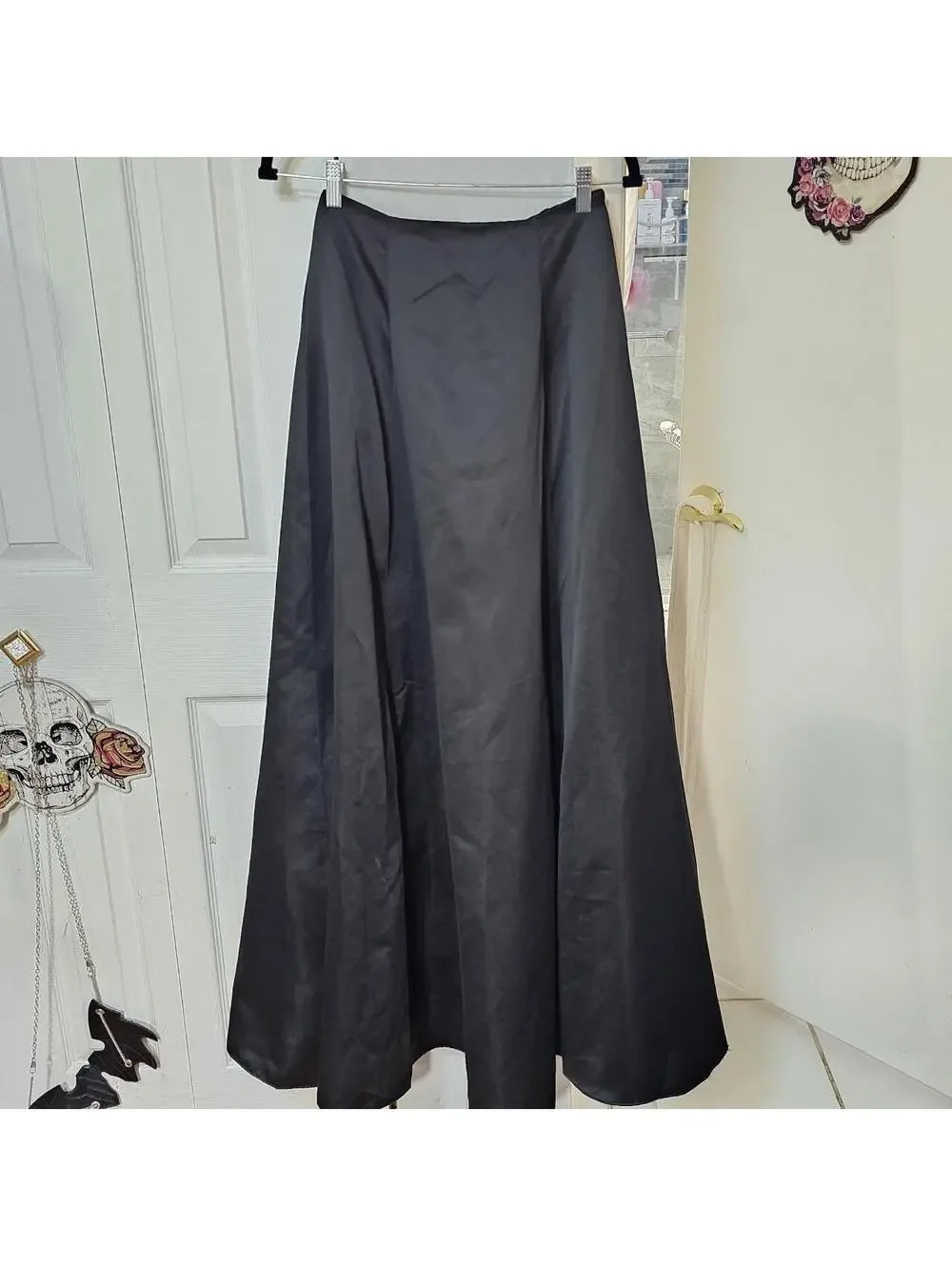 Blondie Nites by Stacy Sklar Black Maxi Skirt